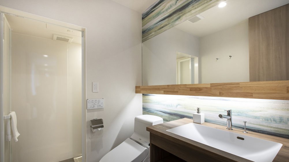 Aoyama Lodge - Bathroom setting